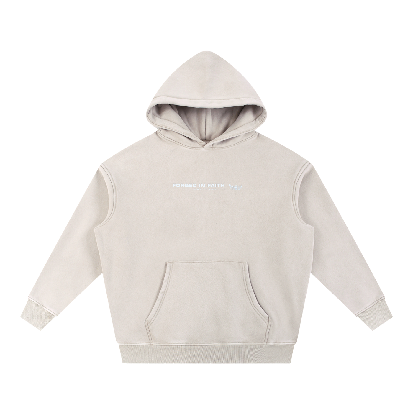 Snow Wash Faith Hoodie