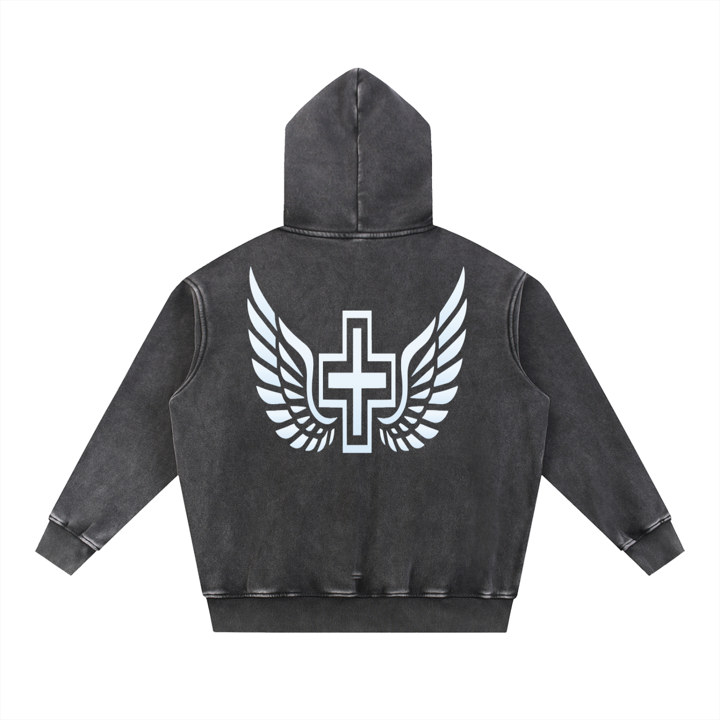 Snow Wash Faith Hoodie