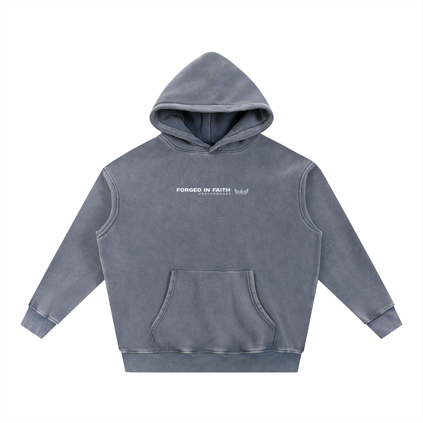Snow Wash Faith Hoodie