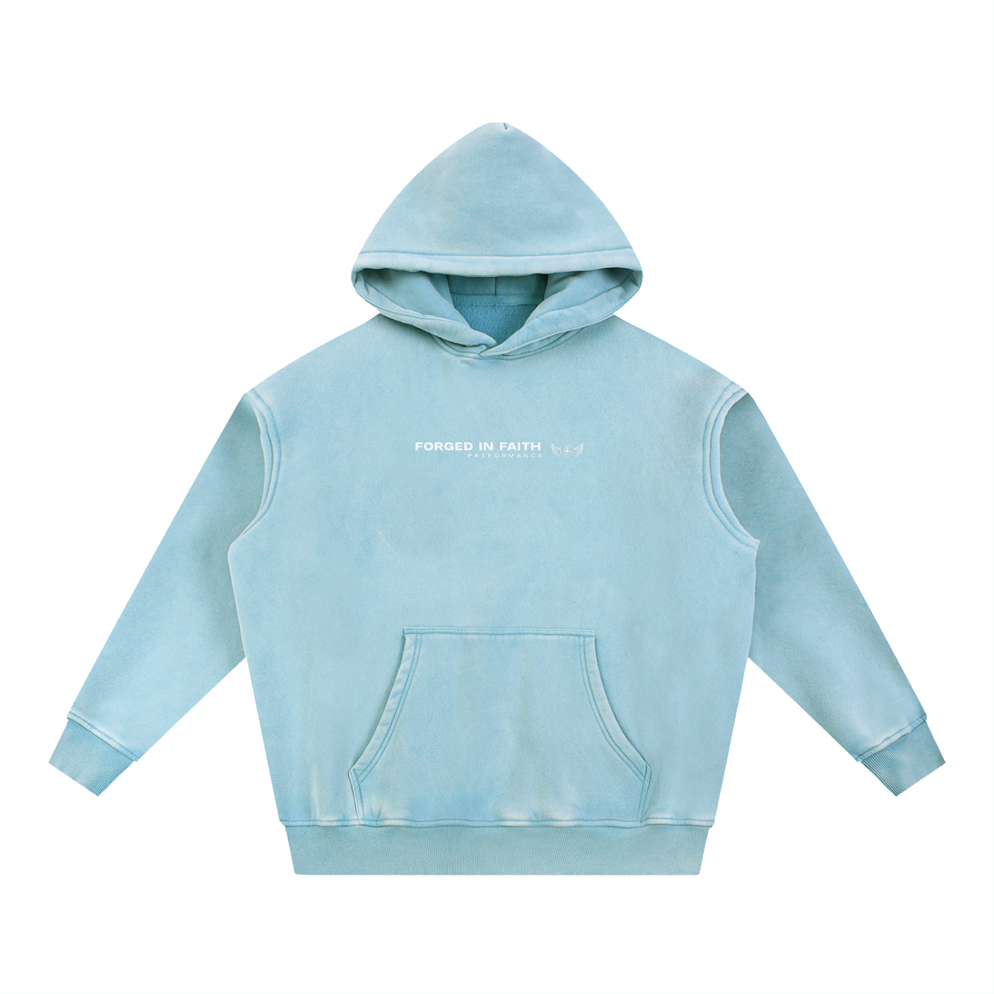 Snow Wash Faith Hoodie