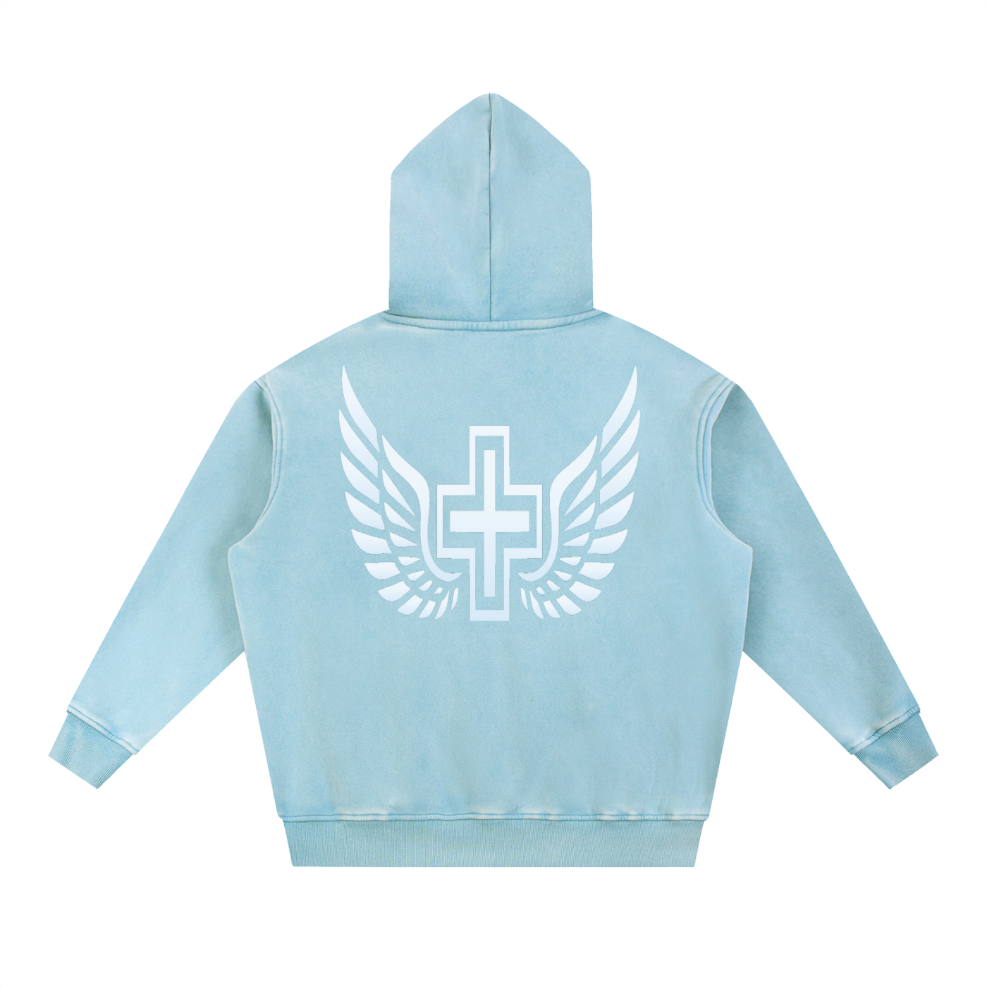Snow Wash Faith Hoodie